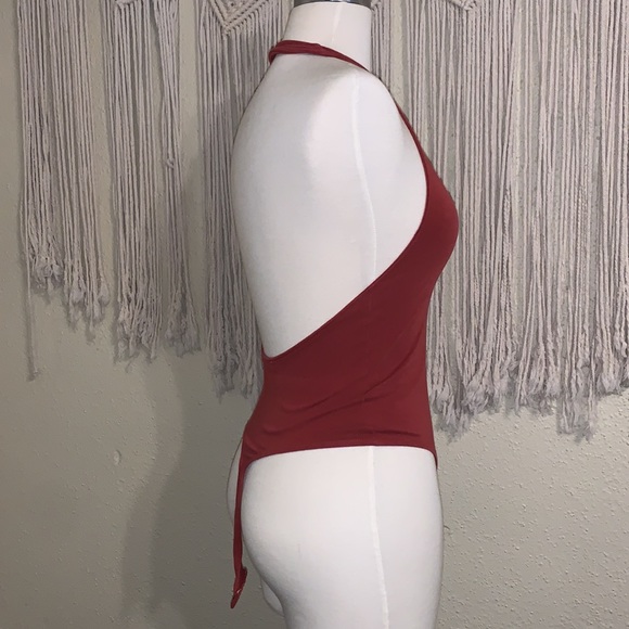 EXPRESS ONE ELEVEN BRICK THONG BODYSUIT - Picture 2 of 9